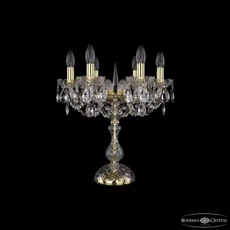 

Настольная лампа Bohemia Ivele Crystal 1402L/6/141-47 G