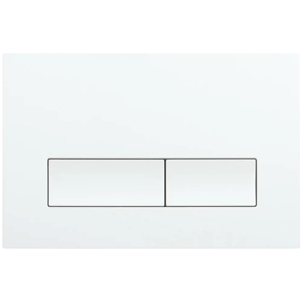 Кнопка смыва для унитаза Veconi Flush V1 пластик цвет белый глянец 1404₽