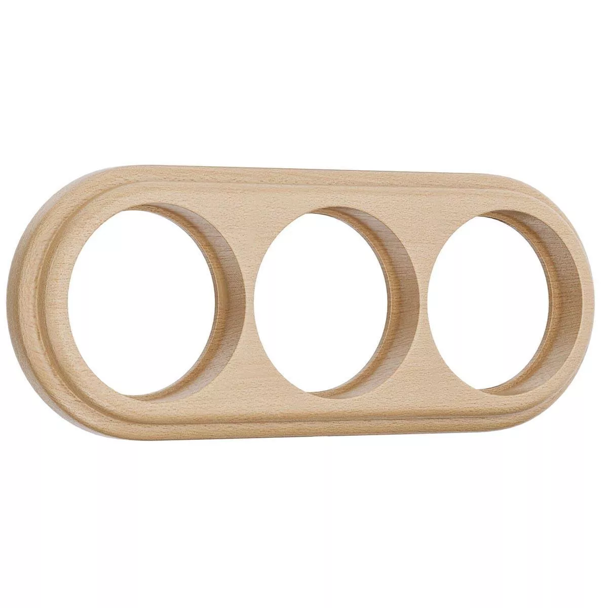 

Рамка Werkel Legend на 3 поста светлый бук W0035224 4690389166587