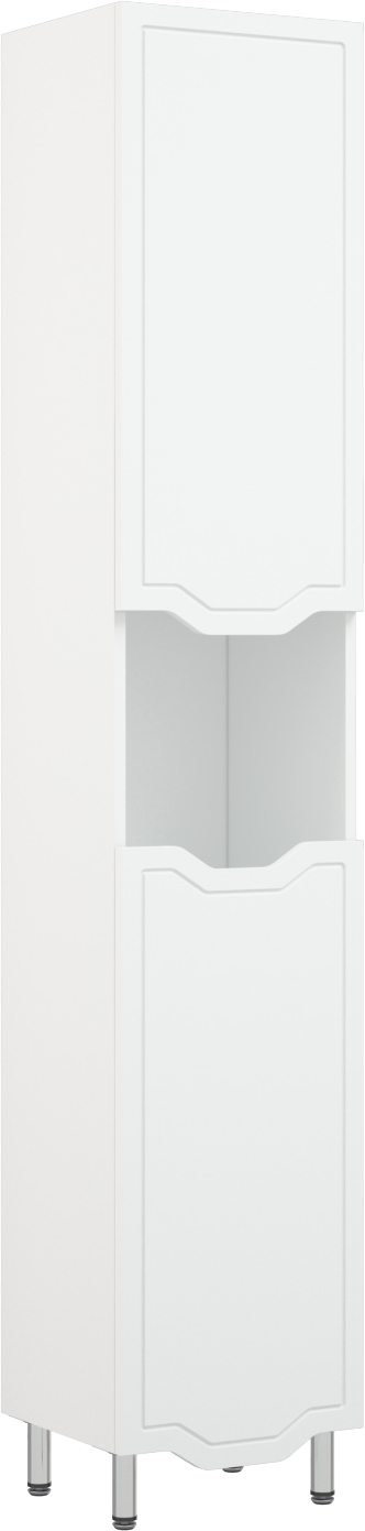 

Шкаф-пенал для ванной Corozo Мирра 35 белый