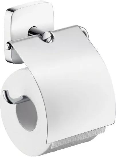 

Держатель туалетной бумаги Hansgrohe PuraVida с крышкой