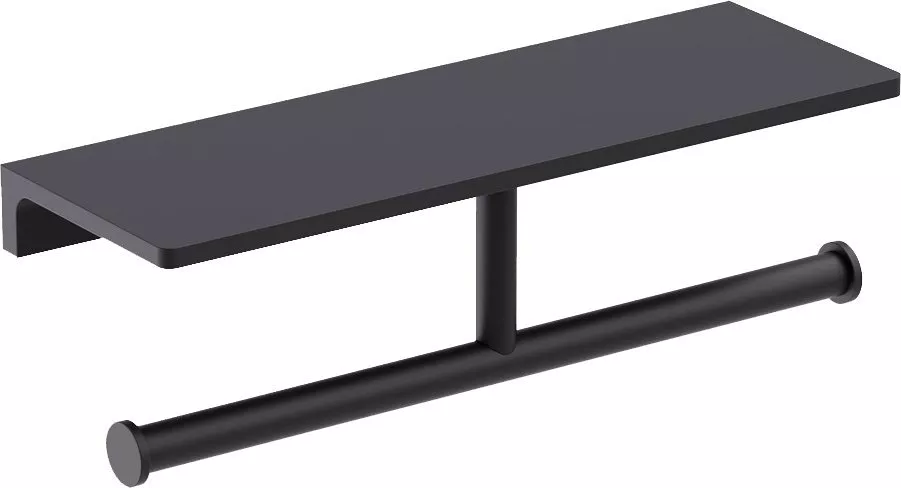

Держатель туалетной бумаги Timo Selene 12045/03 двойной, с полкой для телефона