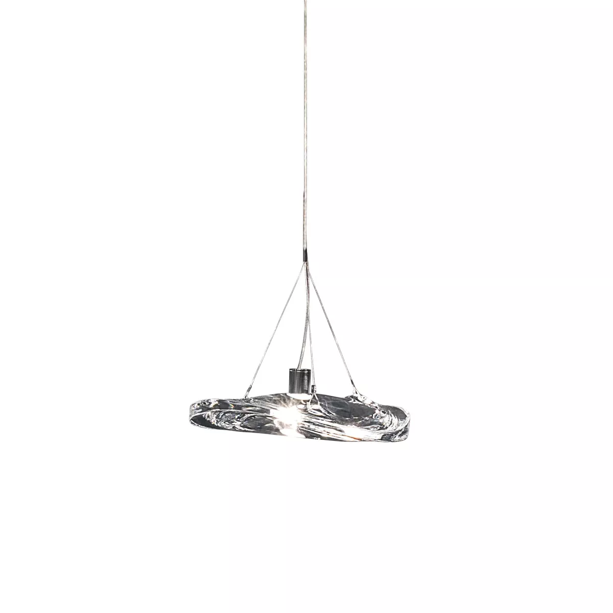 

Подвесной светильник DeLight Collection Manta 2049P/D200 silver/clear