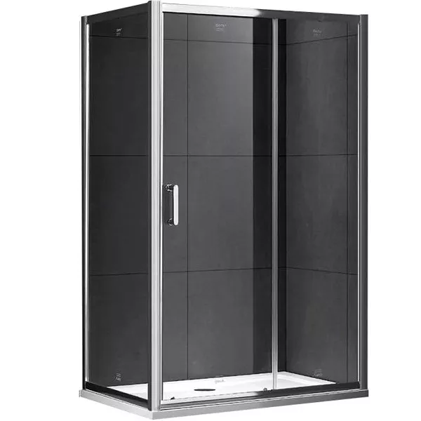 

Душевой уголок Gemy Sunny Bay 100х90 хром (S28191A-A90)