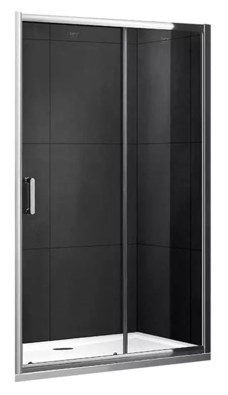 

Душевая дверь Gemy 100х190 хром (S30191H)