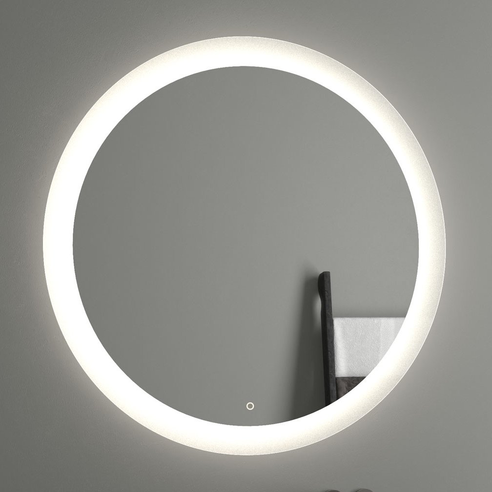 

Зеркало круглое Evoform Ledshine BY 2627 100 с подсветкой, с выключателем