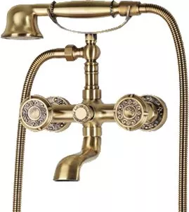

Смеситель для ванны Bronze de Luxe Royal бронза (10119)