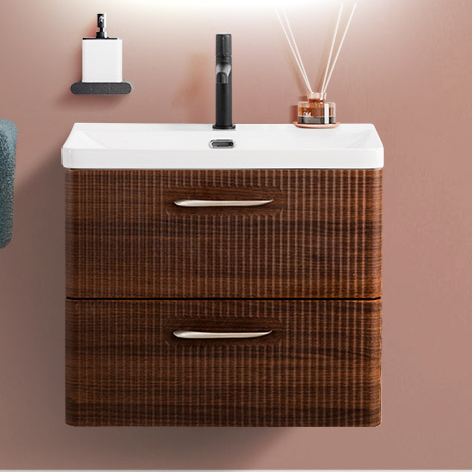 

Тумба с раковиной BelBagno Due 50 noce