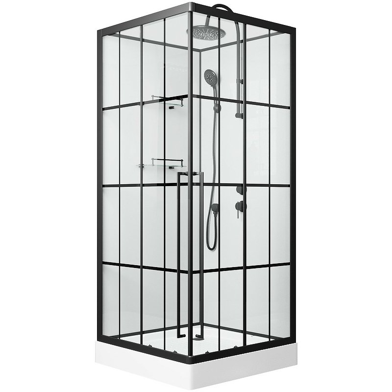

Душевая кабина Niagara Standart ST100/15QR/KL/BKT 100x100, R