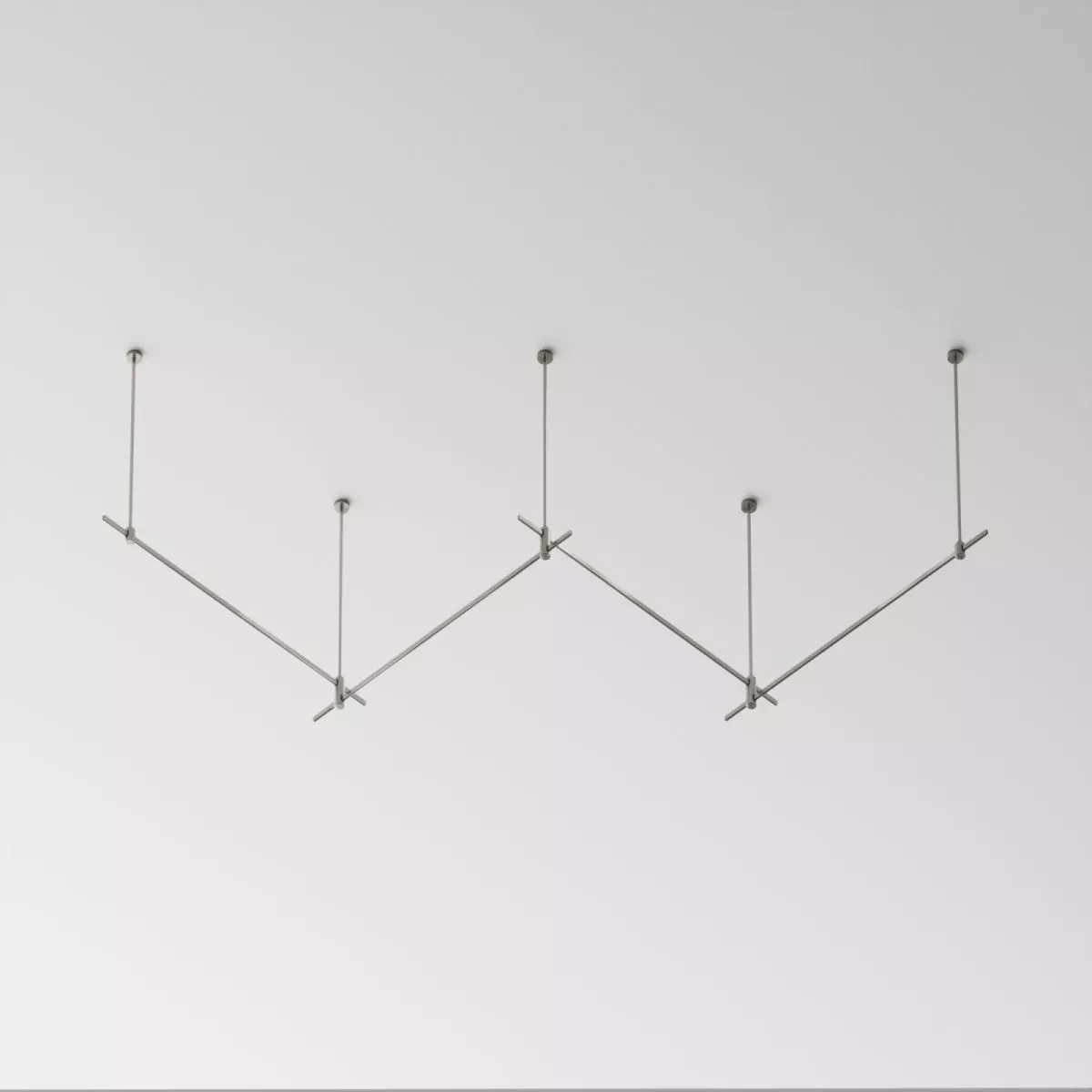 

Основание Long двухуровневое на жестких подвесах для трековых светильников Maytoni Technical Flarity TFC-Flar-L02-PT