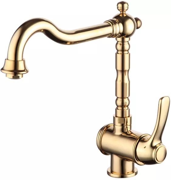 

Смеситель для кухни Iddis Oldie OLDYGL0i05 золотой