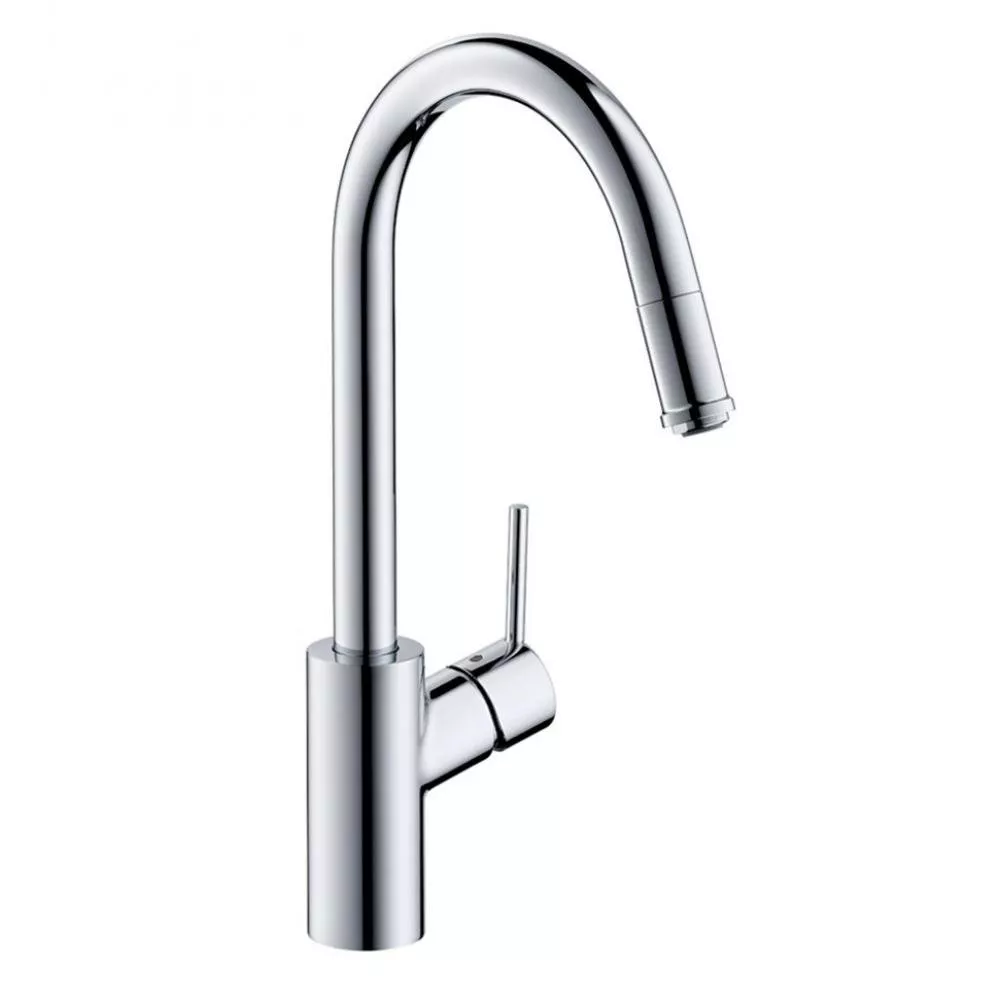 

Кухонный смеситель однорычажный, 260, с вытяжным изливом, 1jet, sBox Hansgrohe 73864000