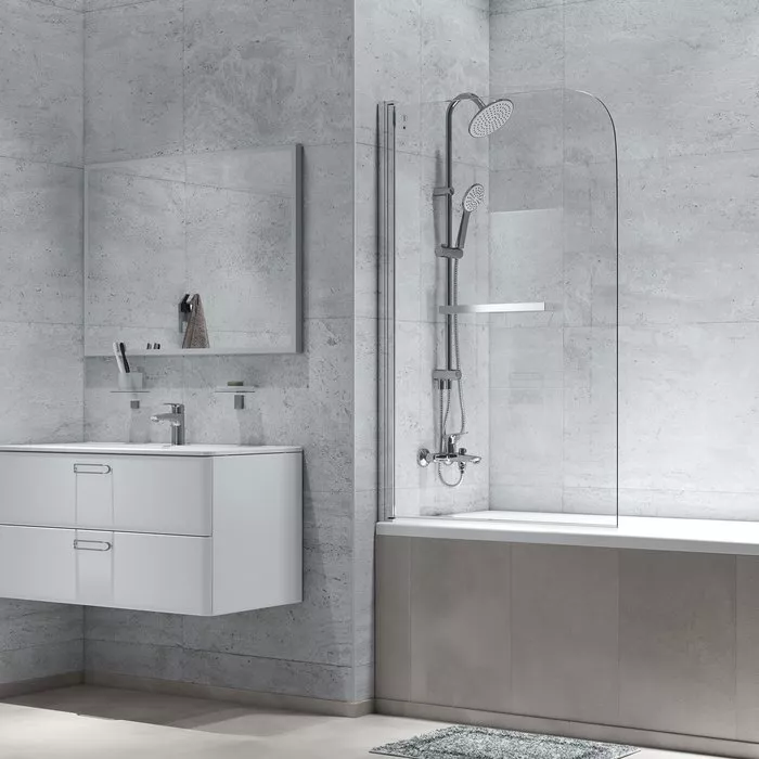 

Шторка на ванну IDDIS Ray 90х140, профиль хром RAY6CS9i90