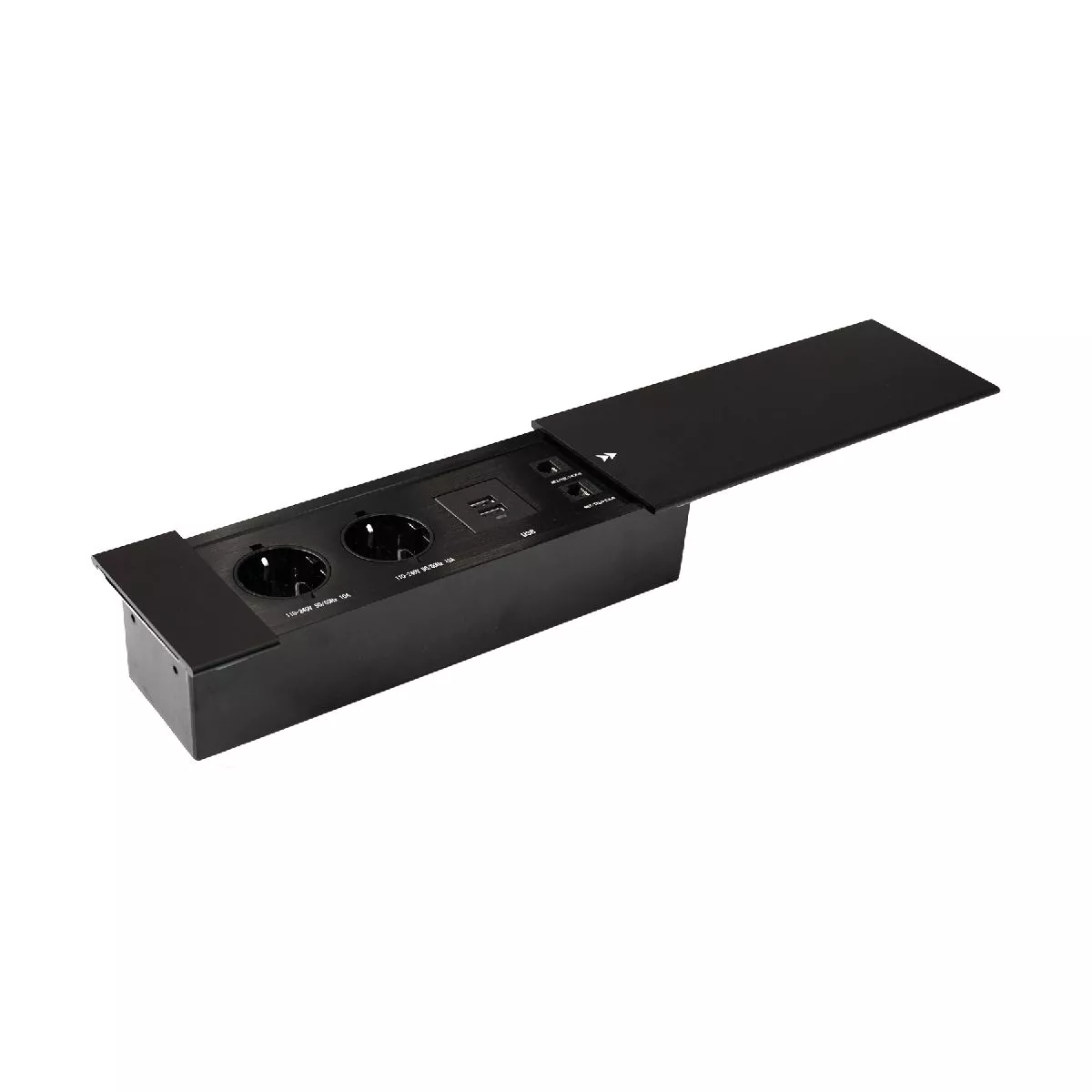 

Блок розеток JX (Slide Top) (2 секции RJ-45 + 2 USB с кабелем питания) Mebax 00-00002891