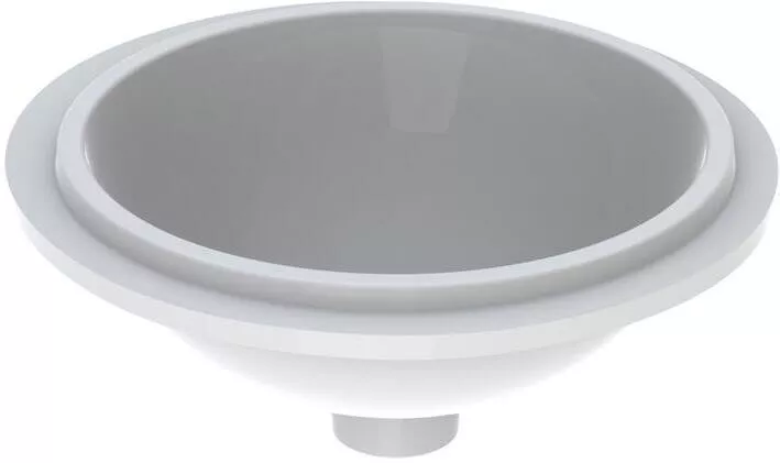 

500.746.01.2 Geberit VariForm Раковина с установкой под столешницу круглой формы, D1=33 см, без отв. под смеситель, без отв. перелива