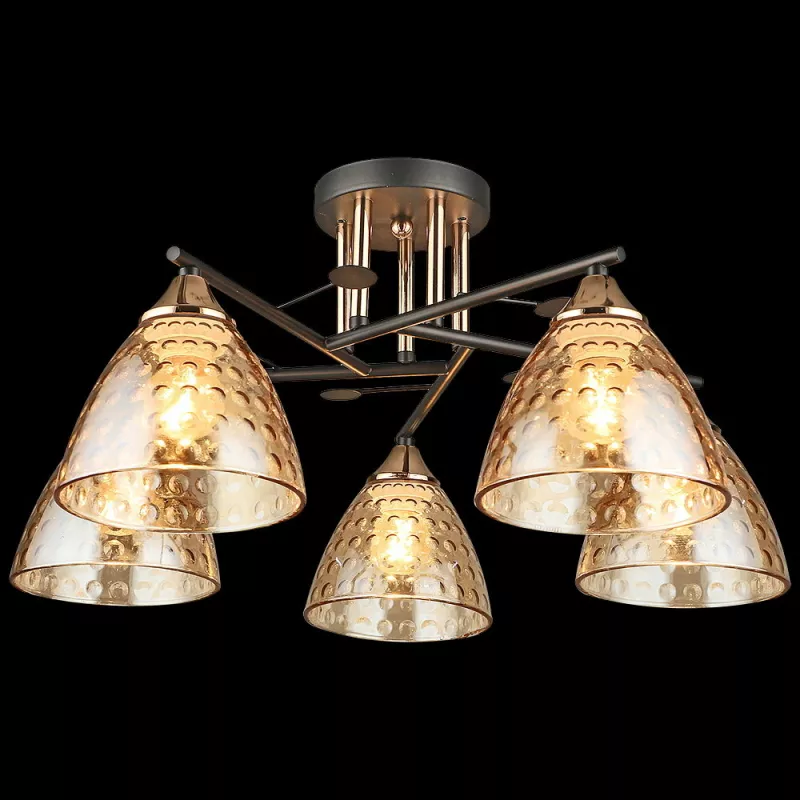 

Потолочная люстра Reluce 03674-0.3-05 BK+FG