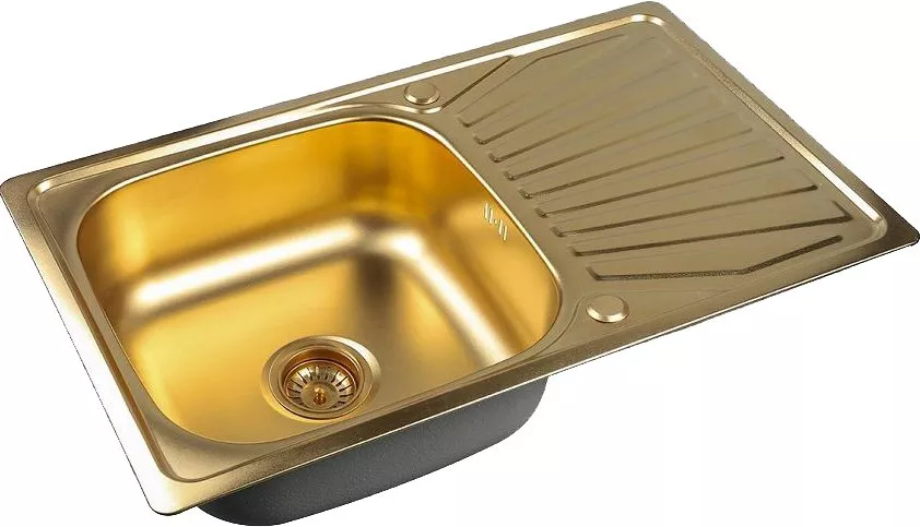 

Мойка кухонная Zorg Inox Pvd SZR-7848 bronze