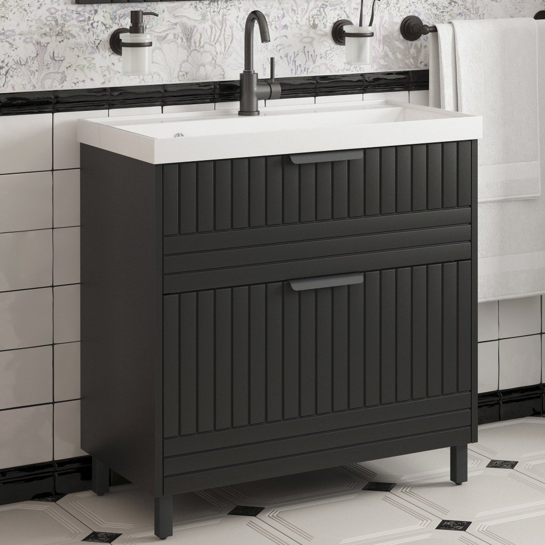 

Тумба под раковину без столешницы Corozo Терра 80 напольная