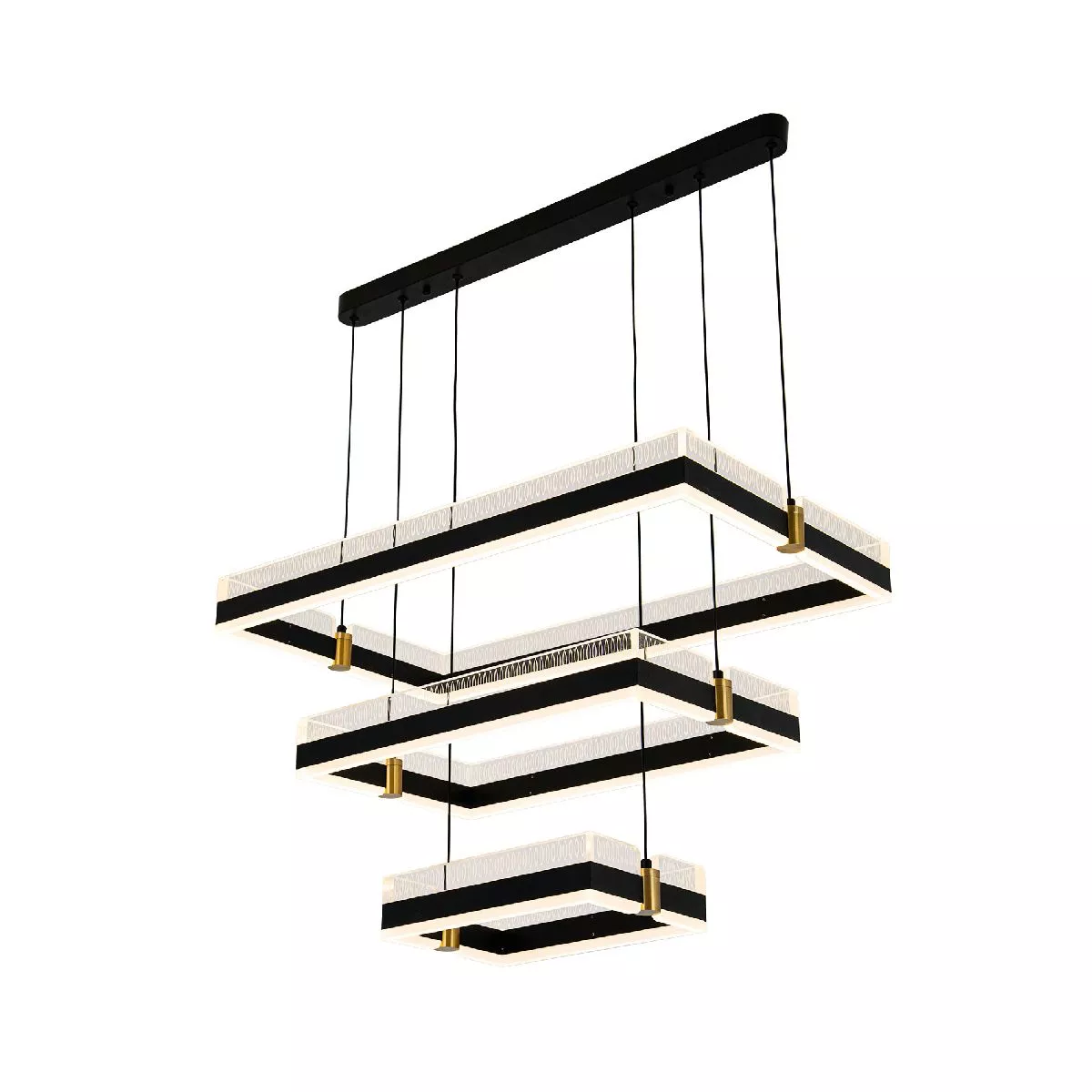 

Подвесная люстра LED4U L7800-700 BK