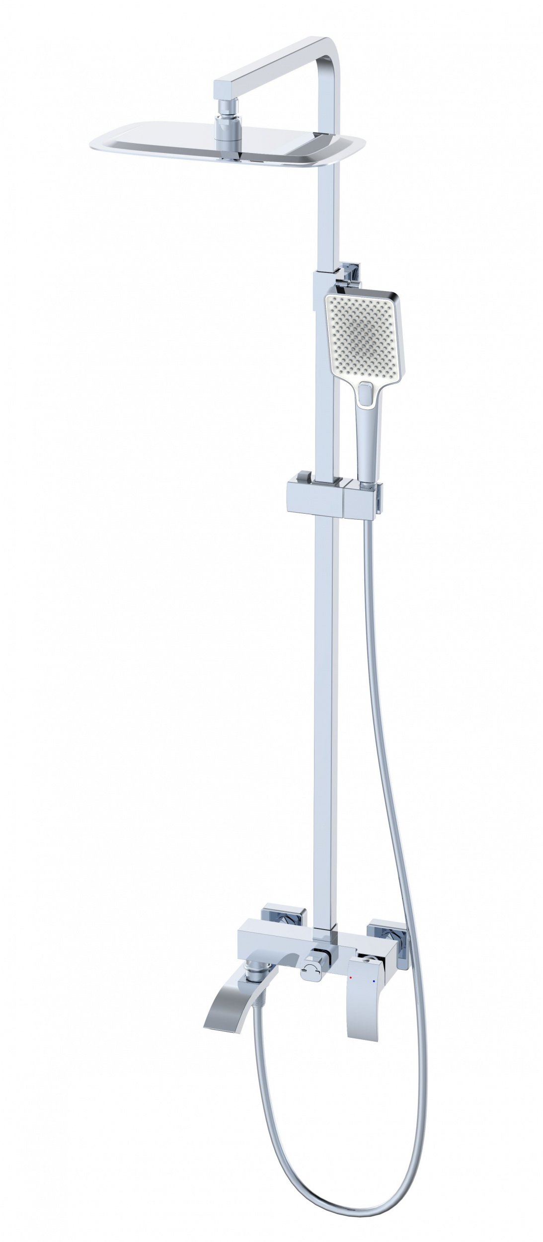 

Душевая стойка Wonzon & Woghand WW-88739009-CR хром