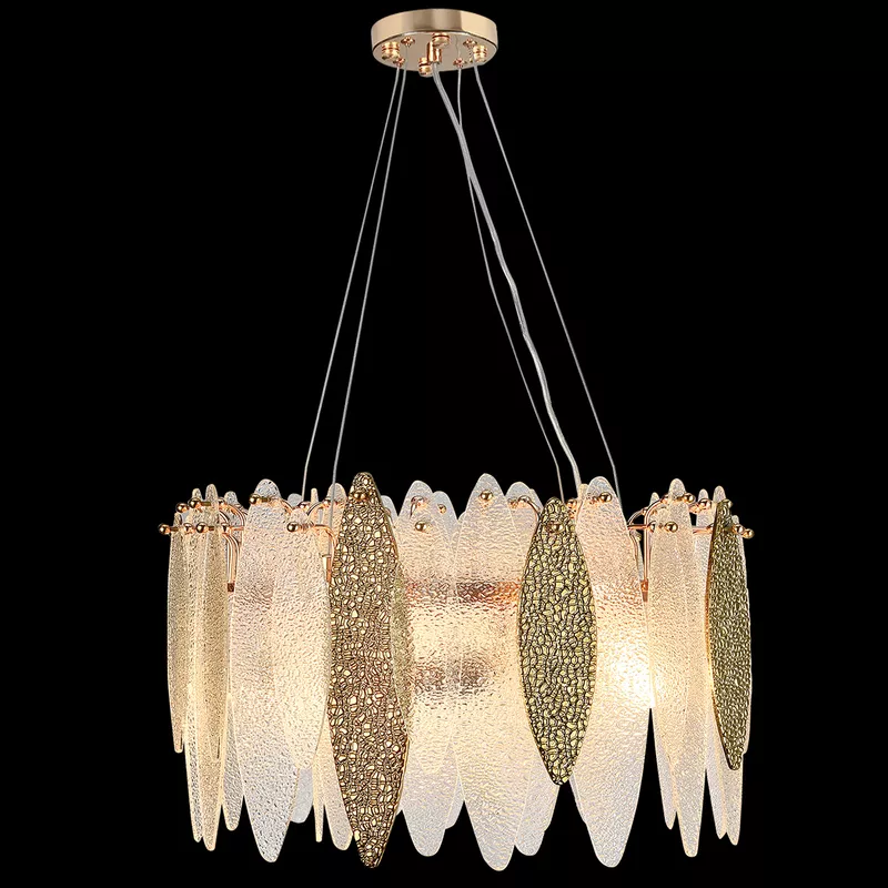 

Подвесная люстра Natali Kovaltseva TRIADA 91002/5C GOLD