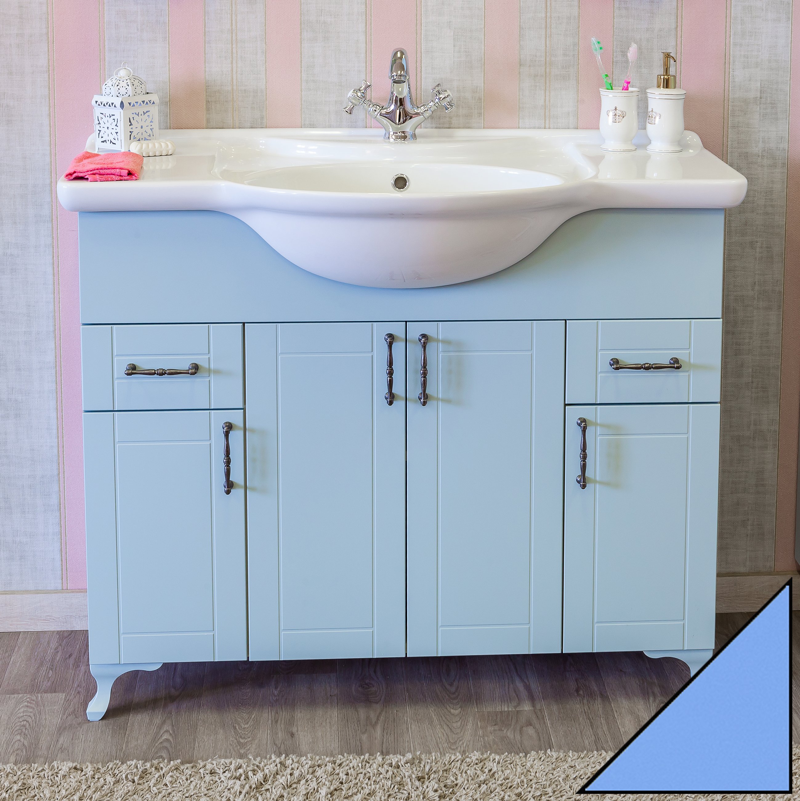 

Тумба под раковину Sanflor Глория 105 см (С000005715)