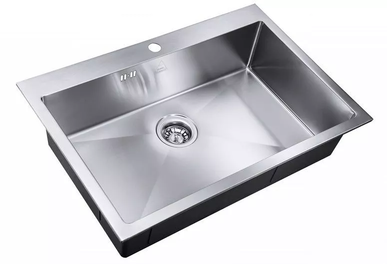 

Металлическая мойка Zorg R (SH R 7551, Сталь;хром