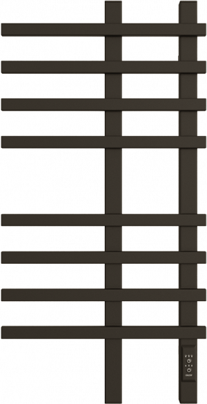 

Полотенцесушитель электрический Двин LX plaza neo 80/40 80x40 см, матовый черный