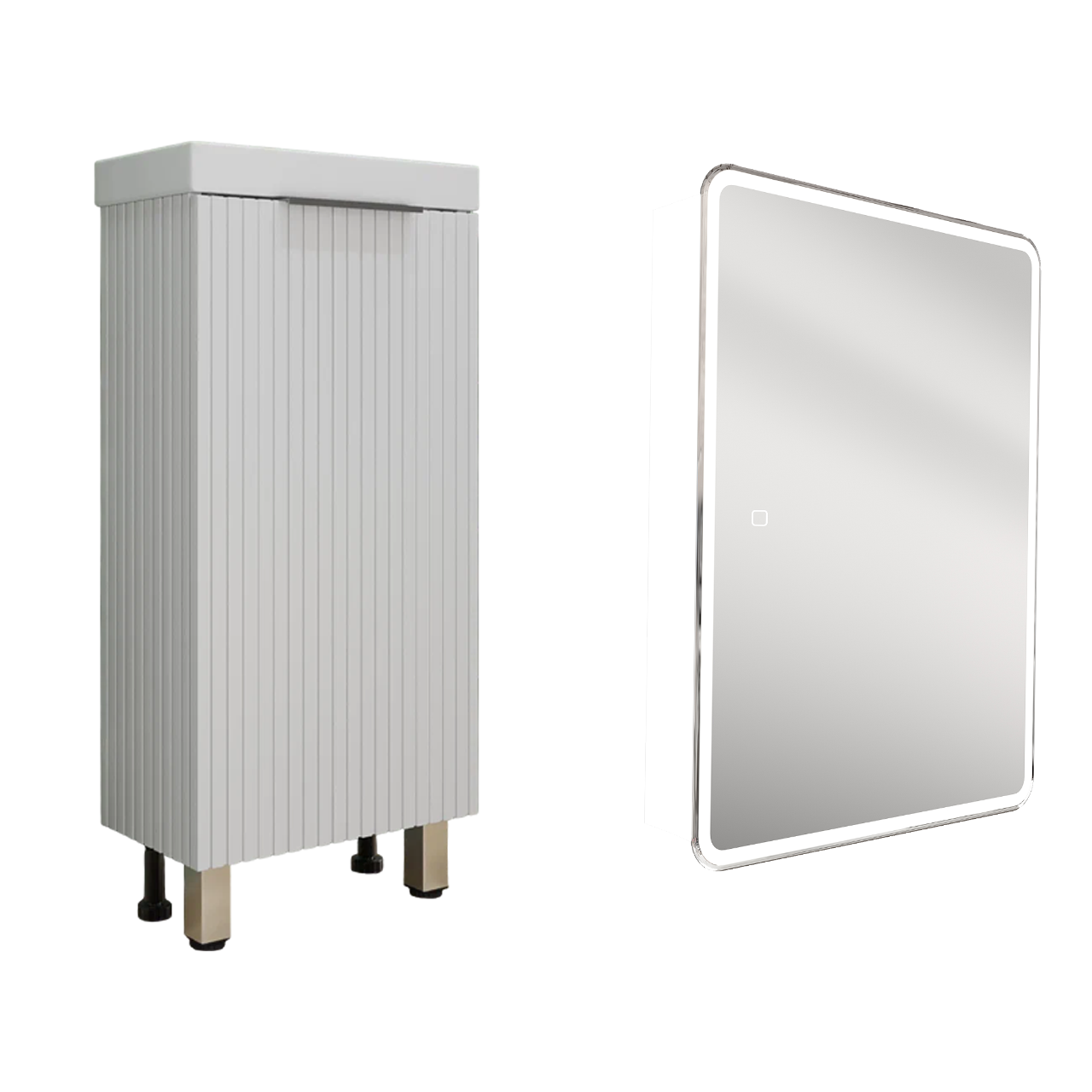 

Мебель для ванной комнаты Style Line Соло 40 белая