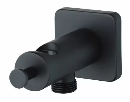   Santehnika Room Шланговое подключение Lemark Bronx черный, матовый (LM3785BL)
