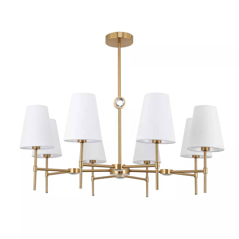 

Люстра на штанге Arte lamp Daniella A4104LM-8PB