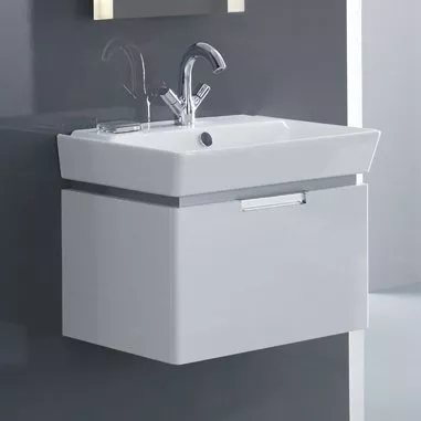 

Тумба с раковиной Jacob Delafon Reve 60 белая, 1 ящик