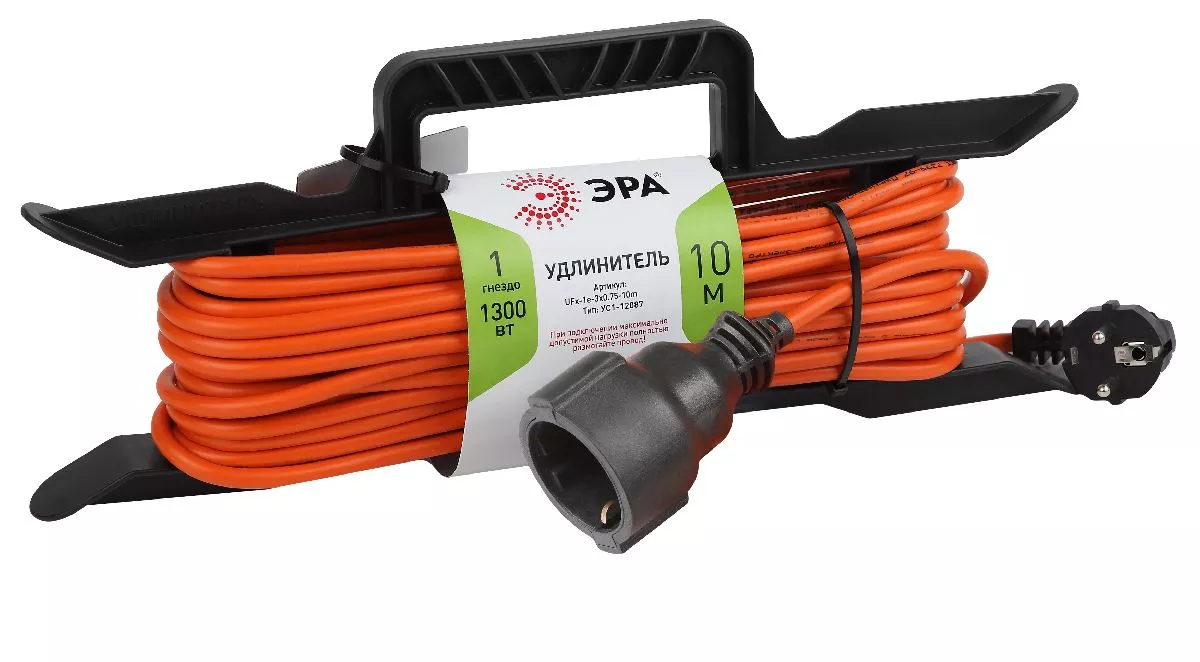 

Удлинитель силовой Эра UFx-1e-3x0.75-10m Б0046825