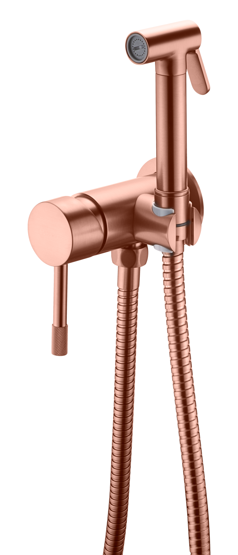 Гигиенический душ Boheme Uno 467-CB С ВНУТРЕННЕЙ ЧАСТЬЮ со смесителем copper brushed 18883₽