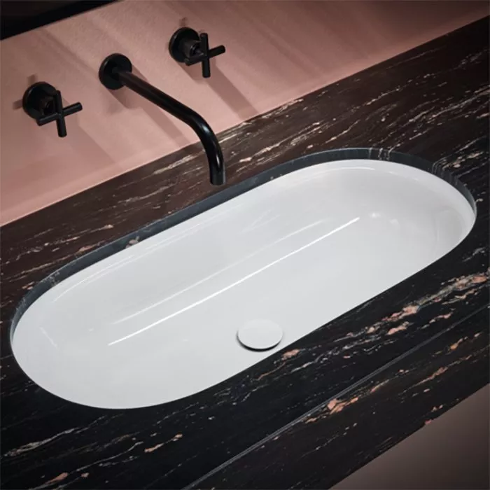 

BETTE COMODO Раковина встраиваемая под столешницу 774х380х120 мм, без отв под смес, цвет белый