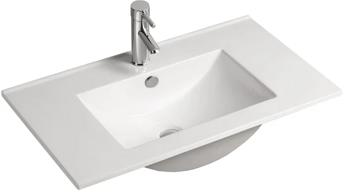 

Встраиваемая раковина SantiLine 70.5 SL-2102 (70) белая