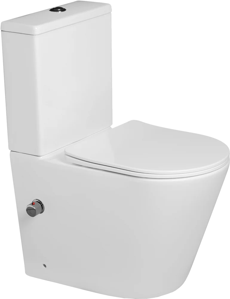 

Унитаз-компакт напольный SantiLine SL-5014SM-BD