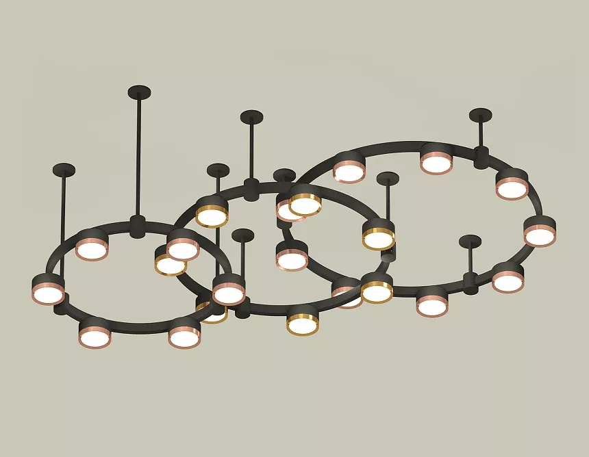 

Комплект подвесного светильника Ambrella Light Techno Ring XR92222100 (A9222, A9227, C9233, C9242, C9238, C9232, N8126, N8124)