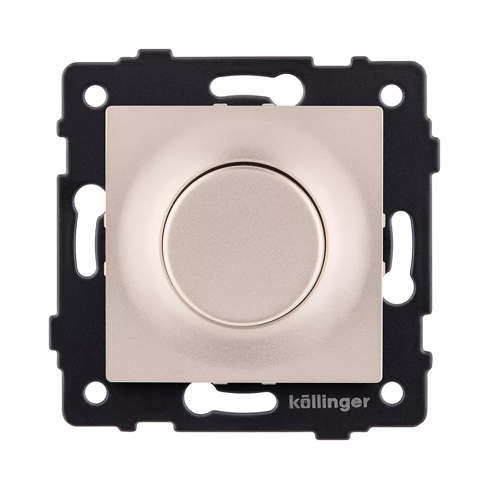 Светорегулятор для светодиодных ламп, проходной, 500W, золотой Kollinger REA-048GD для Aspekt, Eleganz, Reflex