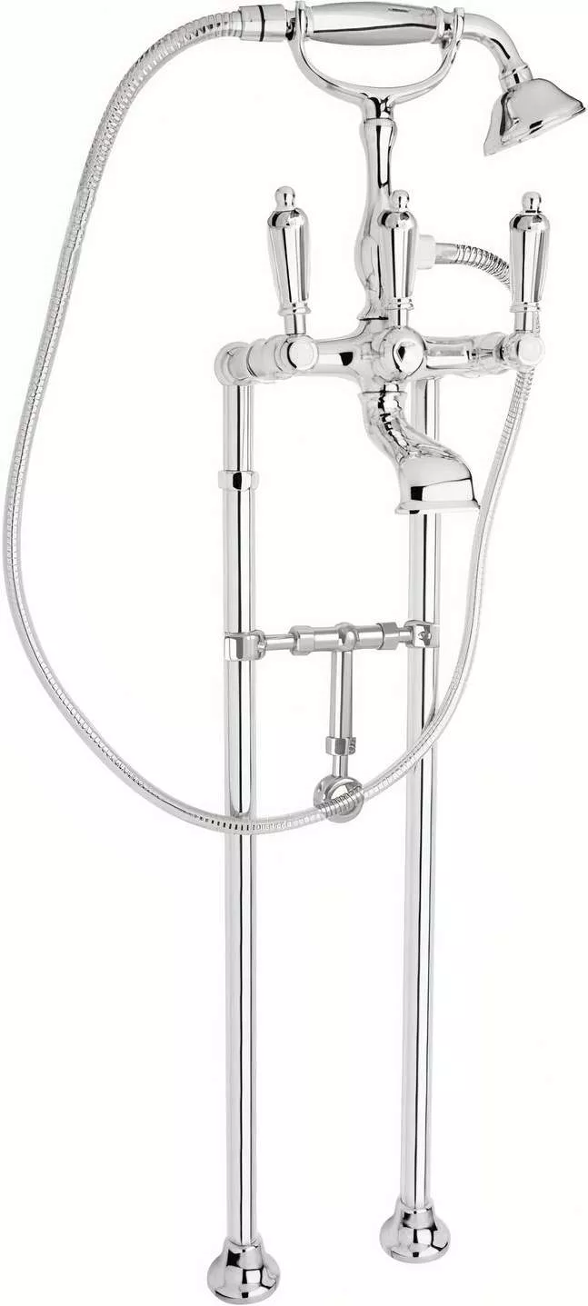 

Напольный смеситель для ванны Cezares First FIRST-VDPS-01-M хром