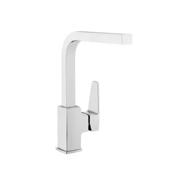 

Смеситель для кухонной мойки Vitra Q-Line хром (A42132EXP), Хром;серый