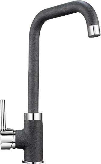 

Смеситель для кухонной мойки Granula GR-0041 графит серый
