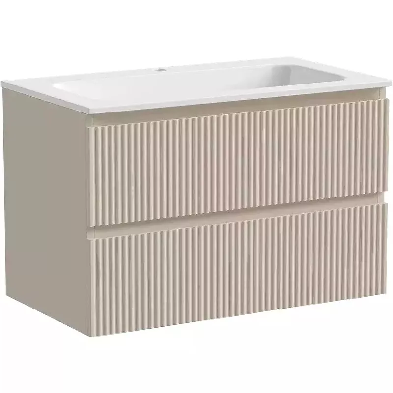 

Тумба под раковину без столешницы Sancos Snob R 80, beige soft