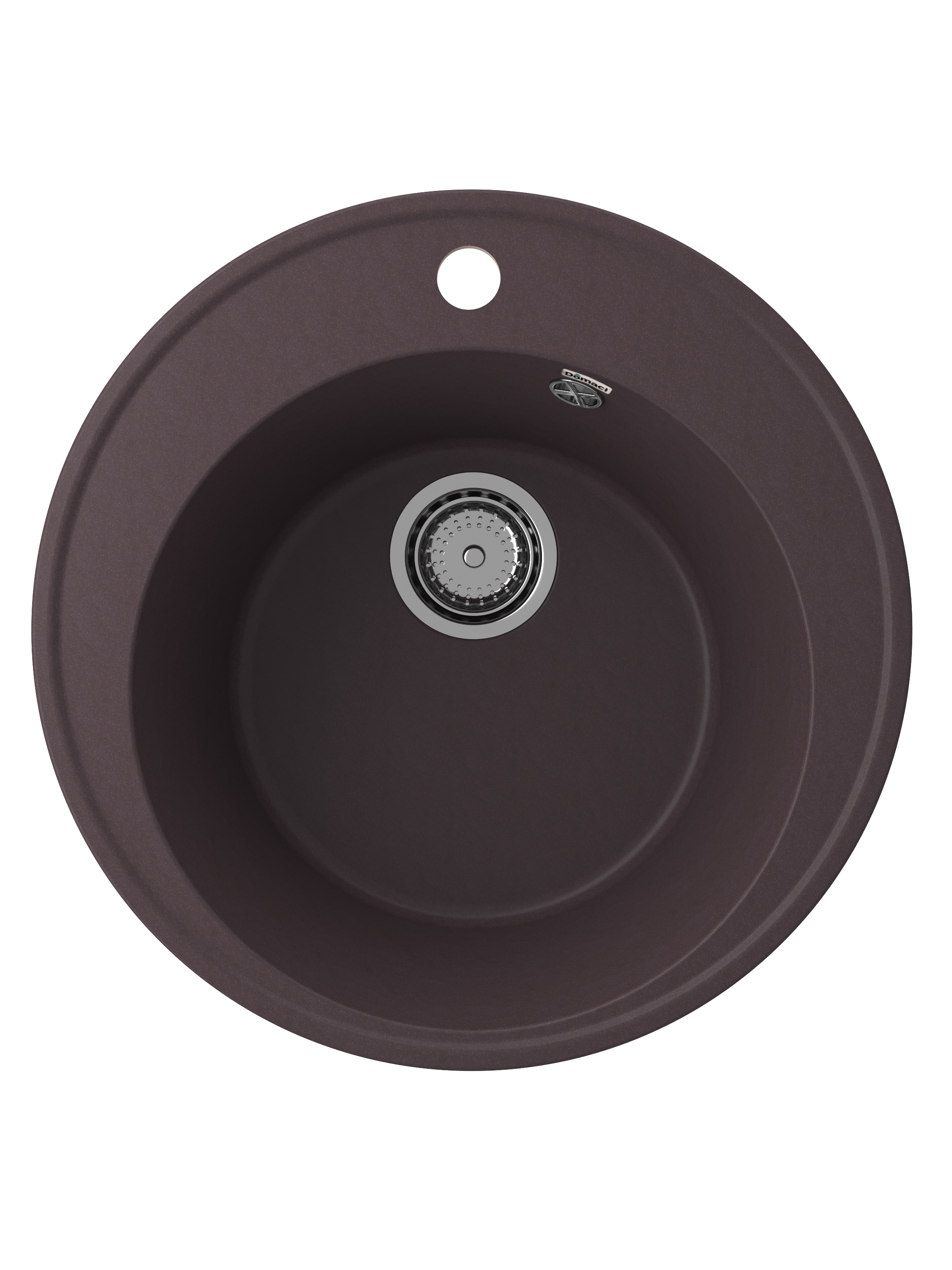 

Мойка кухонная Domaci Солерно DN 485-06 трюфель