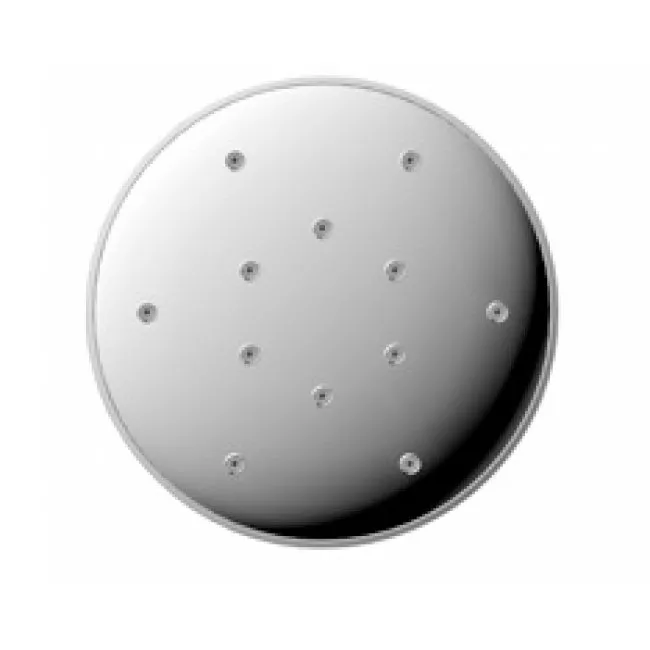 Лейка KAISER стационарная круглая, серая  Ф225x30mm (SH-381) - фото 1