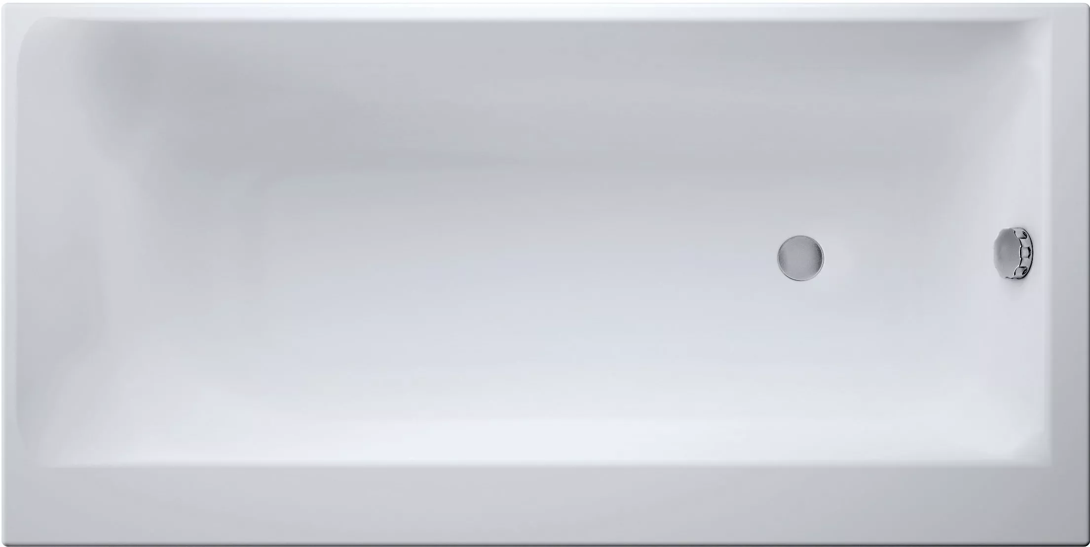 Акриловая ванна Cersanit Smart 170 L, цвет белый WP-SMART*170-L - фото 1