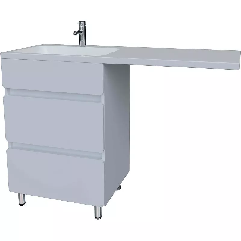 

Тумба под раковину напольная Stella Polar Корделия 50 белая