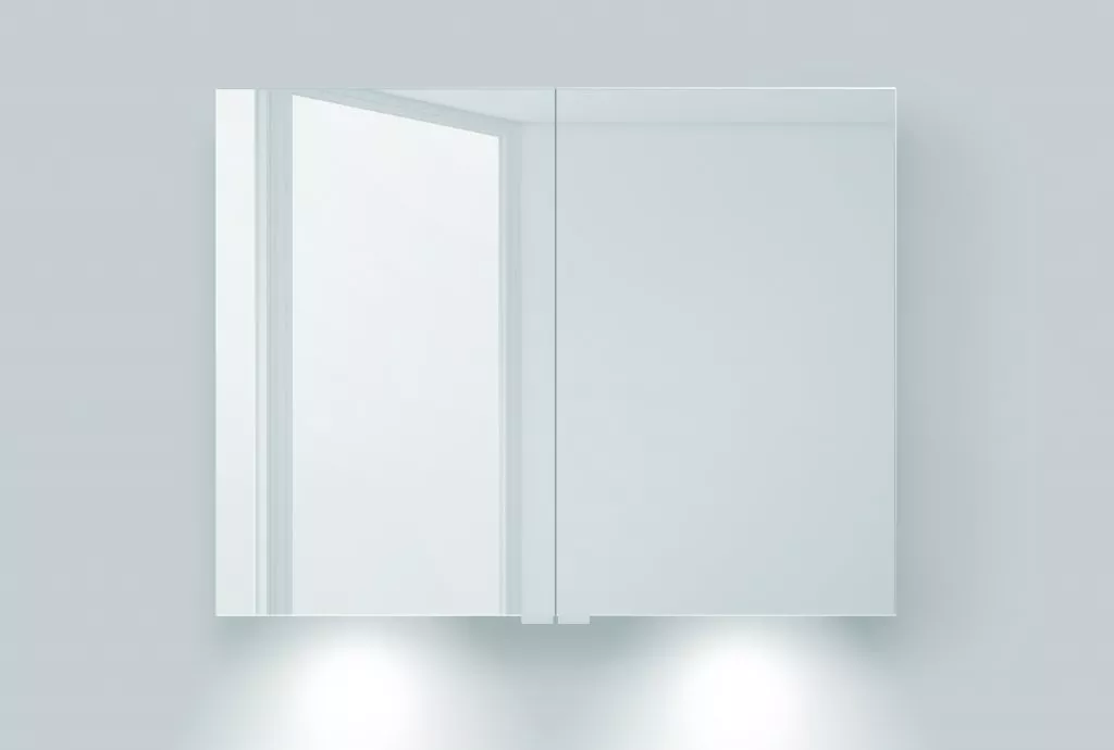 

Зеркало-шкаф BelBagno SPC-2A-DL-BL-900 с подсветкой