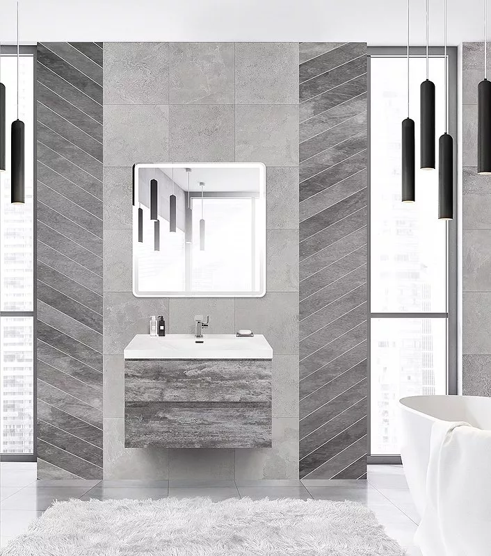 Комплект мебели Cezares Molveno 46 80х50 серый