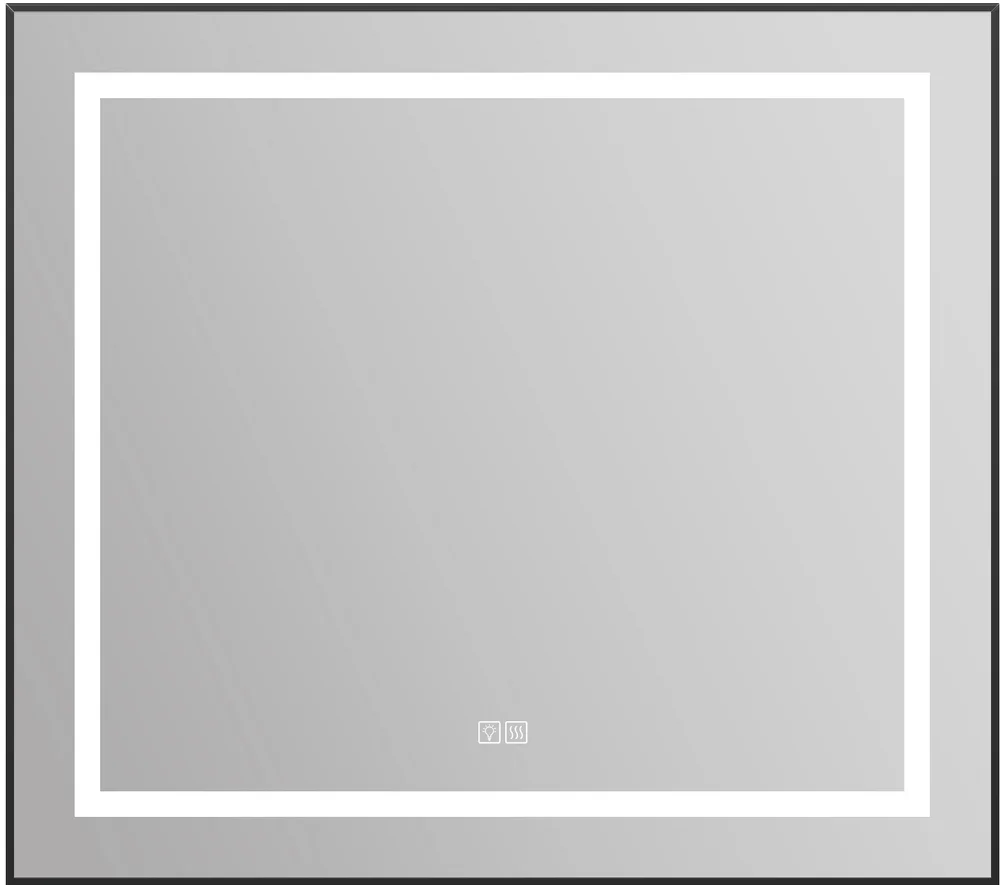 

Зеркало BelBagno Kraft 88.5х78.5 с подсветкой, подогревом, черное (SPC-KRAFT-885-785-TCH-WARM-NERO)